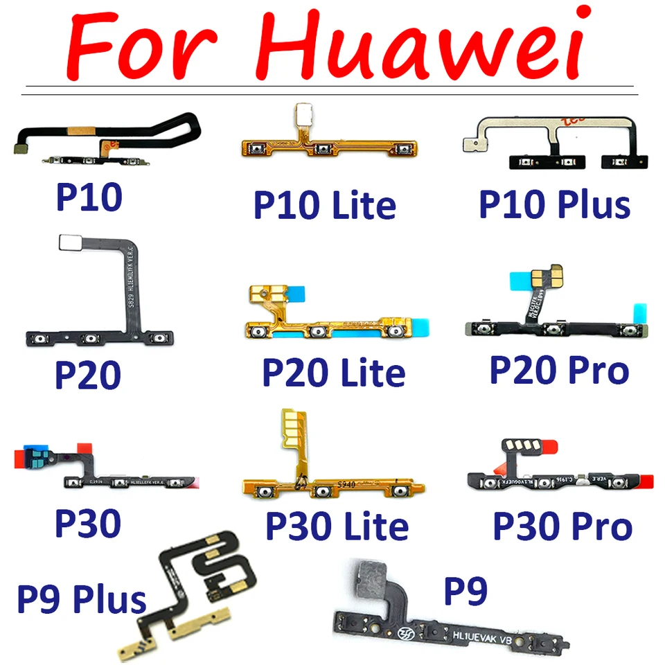 Nové testované pre Huawei P9 Plus P10 Lite P20 Pro P30 P40 LITE E P40 LITE 5G Power OFF OFF ZVLASTNOSTI STRUČNÉ TLAČKY KLAKOVÝ Kľúč Flex