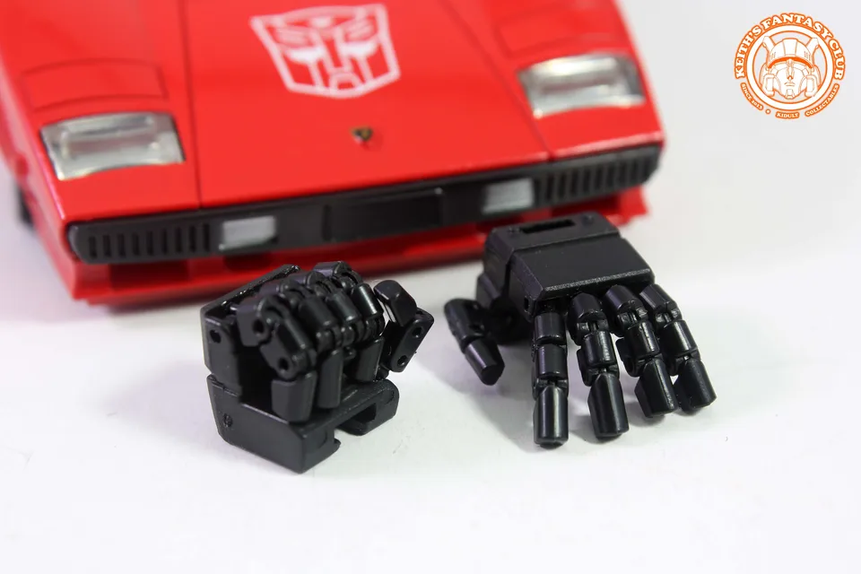 Nové transformačné hračky KFC upgrade súpravy KFC Toy KP10 Pohybné ruky pre MP12 MP14 Sideswipe Wipe Red WATERT na sklade