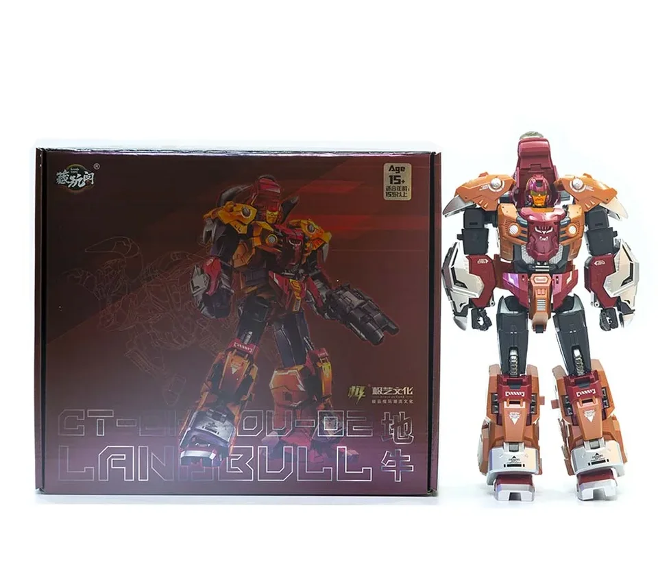 Nové transformačné hračky Robot Cang Toys CT Cy-02 Chiyou CT-02 Landbull Tantrum Action figury na sklade