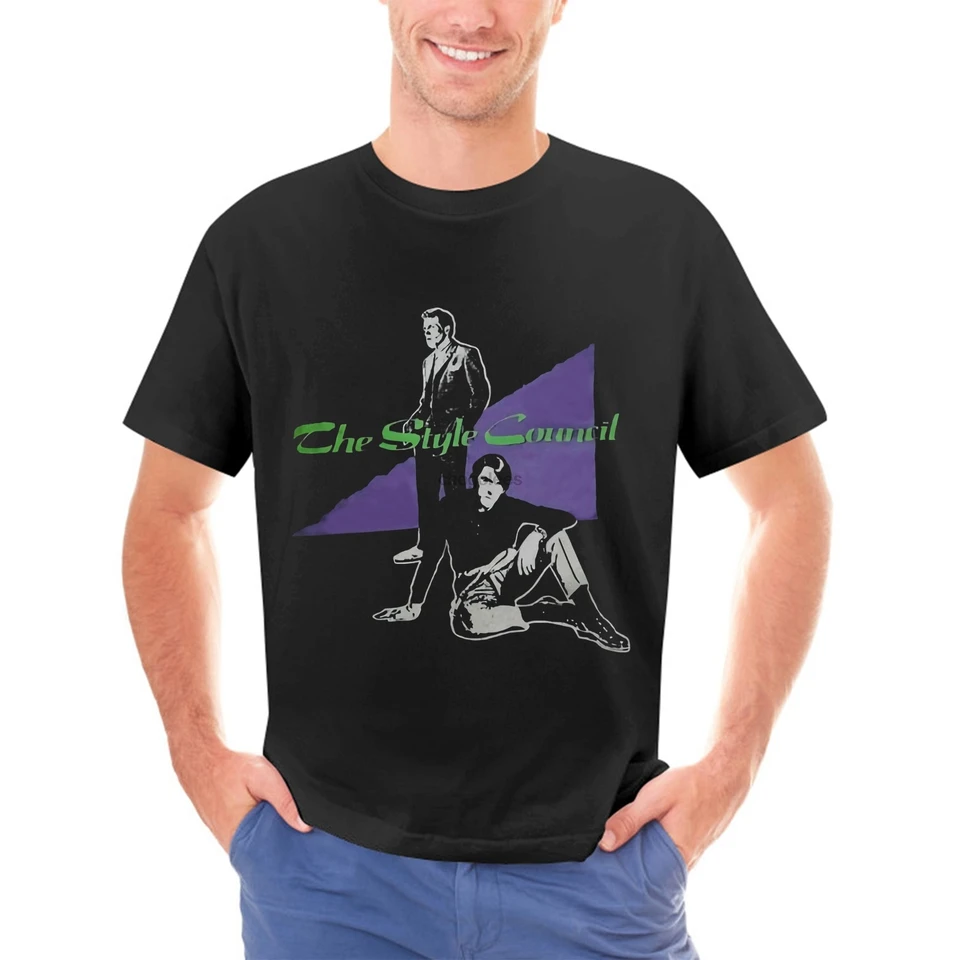 Nové tričko dotlač vtg The Style Council Jam Paul Weller Tour 1985 Japonsko S-3XL