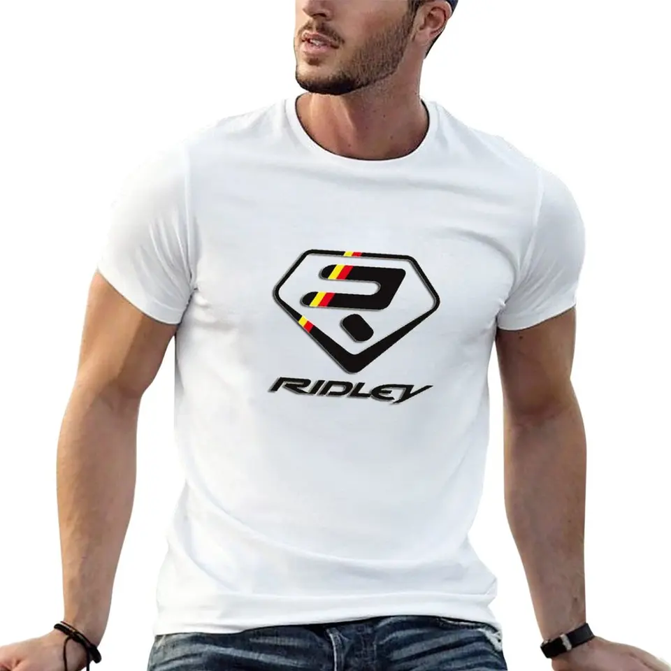 Nové tričko Ridley Bike Tričko rýchle sušenie Tričko Anime športové fanúšikovské tričká s krátkym rukávom TEE Men