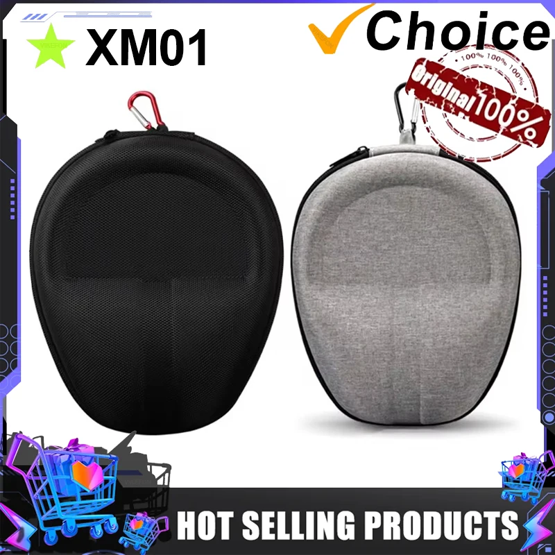 Nové tvrdé slúchadlá EVA pre prenášanie puzdrových puzdier s háčikom pre Sony WH-1000XM4/Audio-Technica ATH-M50X bezdrôtové príslušenstvo náhlavnej súpravy