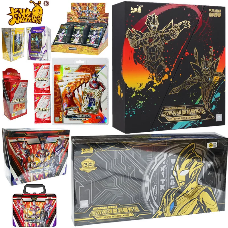 Nové ultramanské karty listy papierové karty Listy hry Deti Anime Periférne Zbierka postavy
