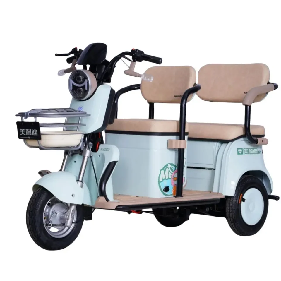 Nové veľkokapacitné elektrické trojkolesové trojkolesové trojkolesové elektrické bicykle pre dospelých pre dospelých Elektrické trojkolky