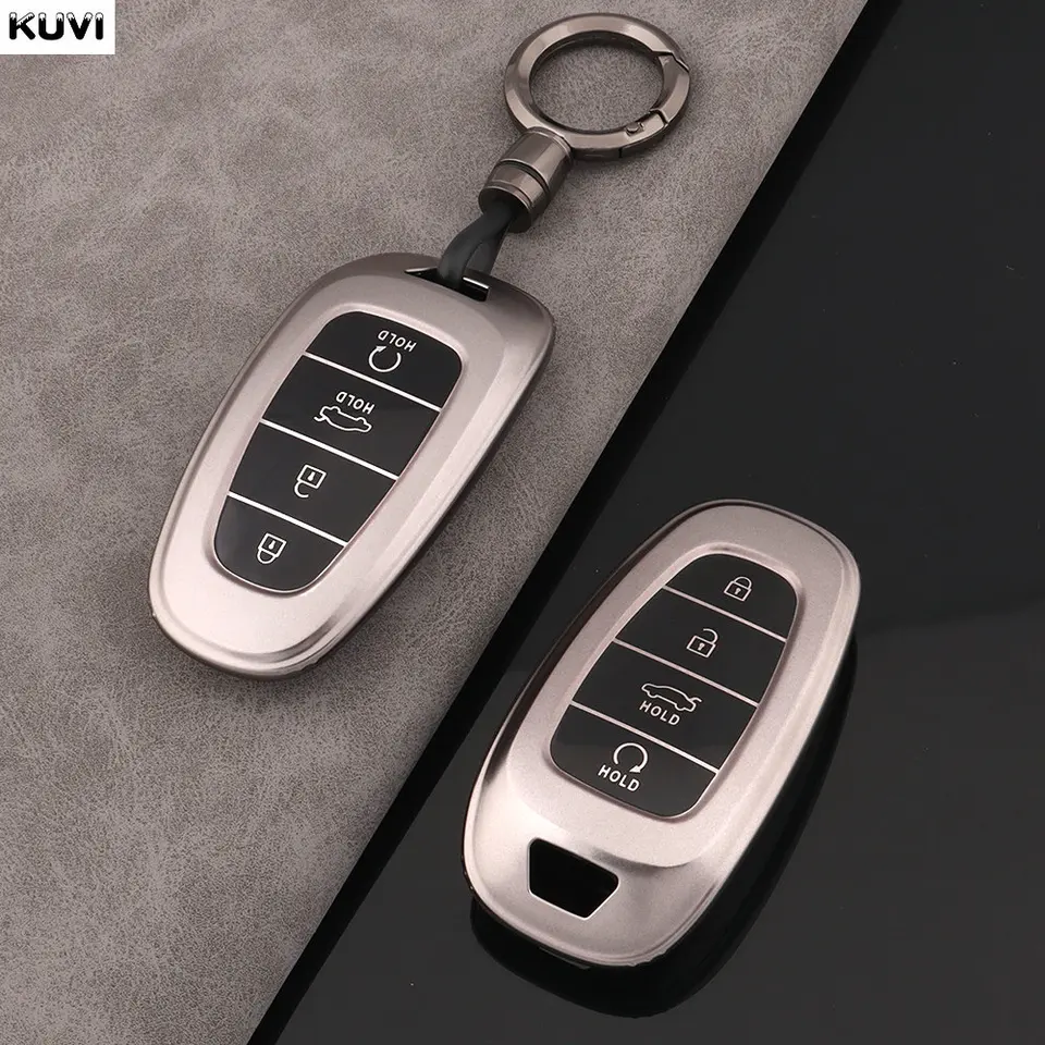 Nové vozidlo TPU CARD DREHÁLNE KLYT PRE KRYT PRE HYUNDAI TUCSON SOLARIS SONATA HYBRID NEXO NX4 Santafe DN8 4 Button 2020 2021 2022