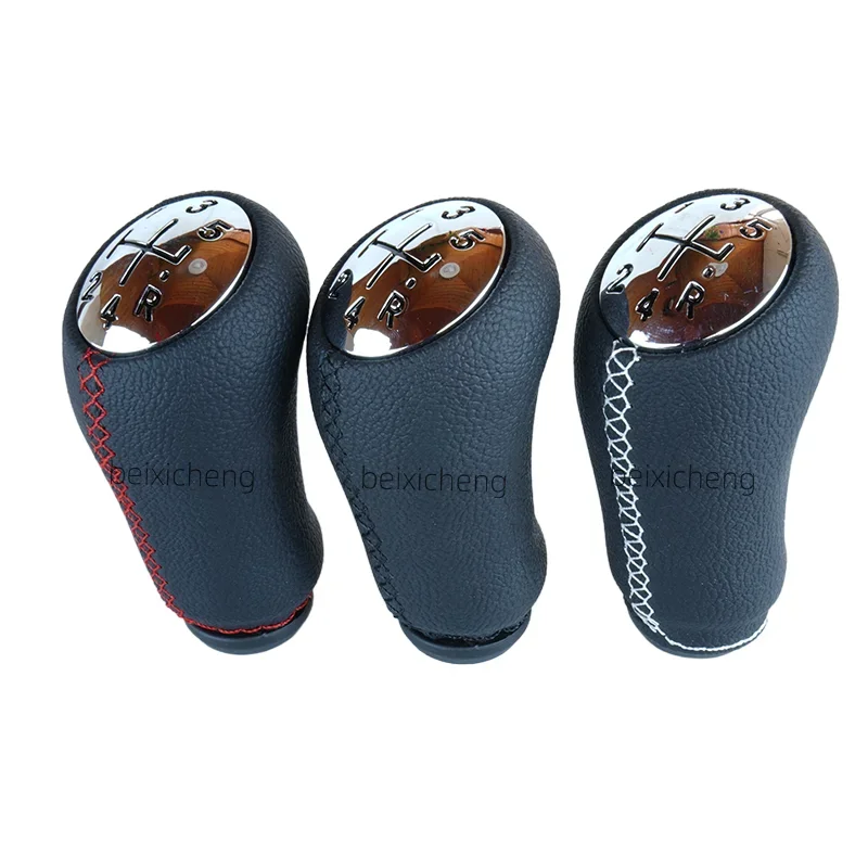 Nové vozidlá interiérové ​​príslušenstvo 5 rýchlostné prevodové radenie gombíka Stick Stick Shifter Páka Rukoväť pre Renault Laguna Megane 2 Clio 3 Scenic 2