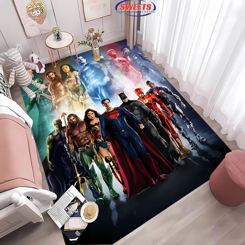 Nové vydanie Justice League! Protišmyková zvuková izolácia, koberec pre lôžko a kancelárske priestory v obývacej izbe, odolná podložka