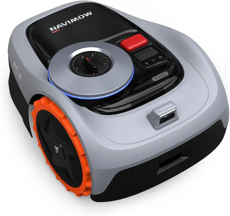 Nové vydanie Navimows i105n Robot Lawn Mowers Perimeter drôt zadarmo 1/8 akra RTK+Vision Robotic LawnMower Ai-asistované mapovanie