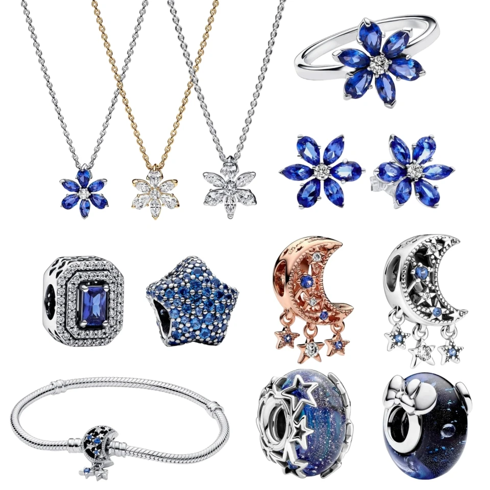 Nové šumivé herbarium korálky Pendant Series Fit Original Pandora náramok dám