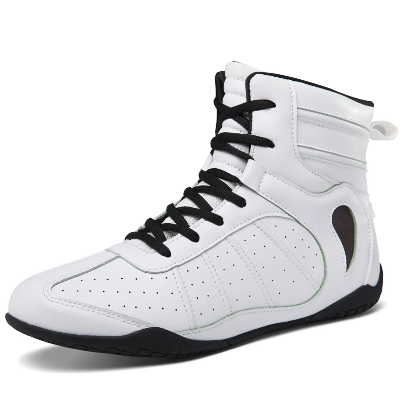 Noví muži Zápasové topánky Pohodlné tréningové telocvičňa Boxing Boots Unisex Sports Fighting Snenes Professional Wrestling topánky