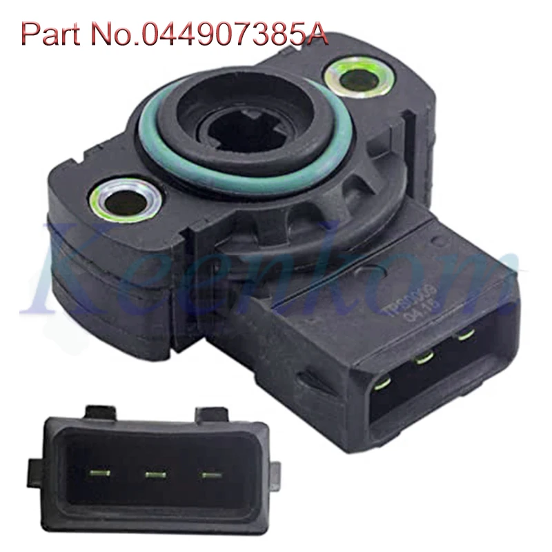 Nový 044907385A TPS Senzor polohy škrtiacej klapky pre VW Golf MK3 Passat B3 T4 Vento Senzor plynu 044907385 A