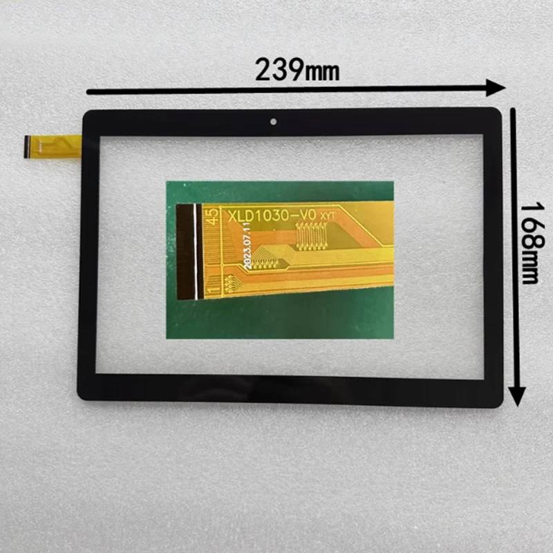 Nový 10,1 palca kompatibilný pre tablet XLD1030-V0 Kapacitná dotyková obrazovka sklenená panel Digitalizátor Sensor Sensor MultiTouch