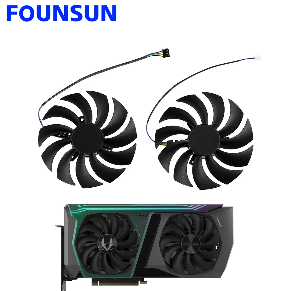 Nový 100 mm GAA8S2U GPU chladiaci ventilátor pre ZOTAC Gaming RTX 3070 AMP HOLO GRAFICKÁ KARTA COUNÁLNA VENTILÁR CF1010U12S