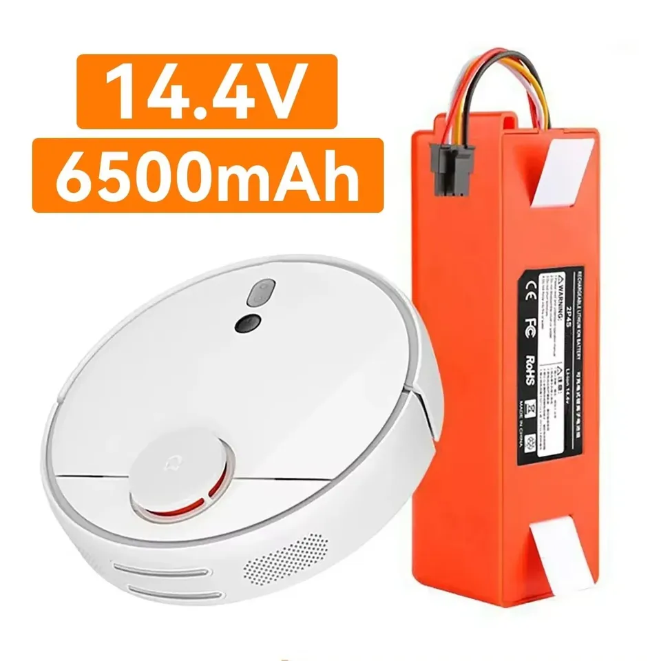 NOVÝ 14,4V 6500 mAh Robotický vysávač Výmena batérie pre Roborock C1 E2 E3 E4 E5 S4 Max S6 Pure Accessories