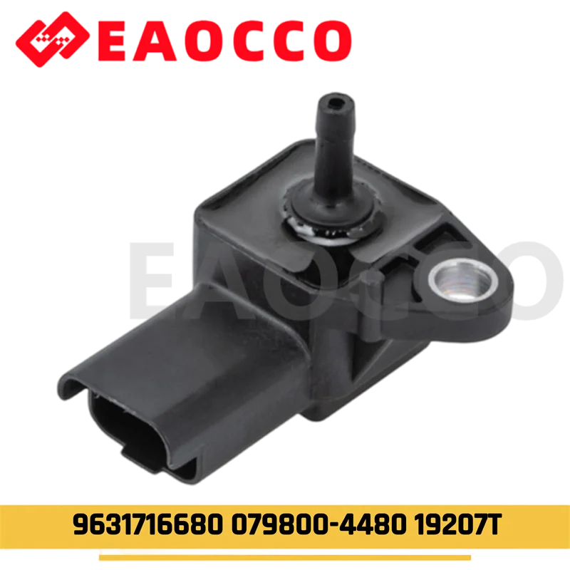 Nový 2,5barový potrubie Zosilňovacia mapa snímača snímača tlaku 9631716680 19207 T 079800-4480 Citroen Peugeot Fiat 1.4 2.0 2.2 HDI JTD