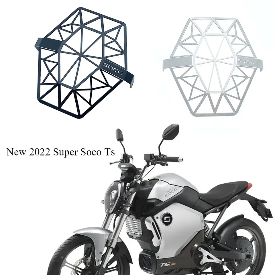 Nový 2022 Fit Super SoCo TS Ochranta svetlometov držiak na kovový grilový kryt strážcu pre super SoCo TS