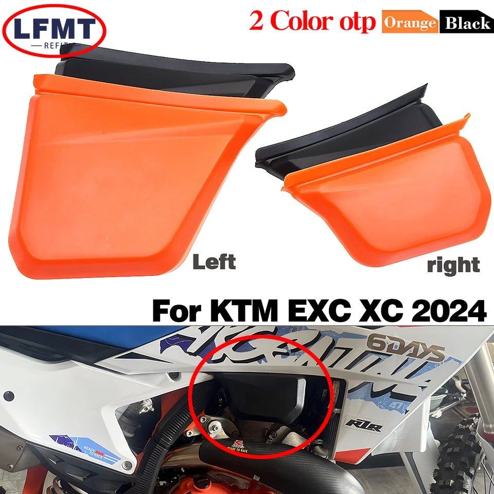Nový 2024 pre KTM 250EXC 300EXC 6D EXP250 EXP 250 300 Šesťdňové motocyklové olejová nádržľa vľavo a pravý ochranný kryt obal