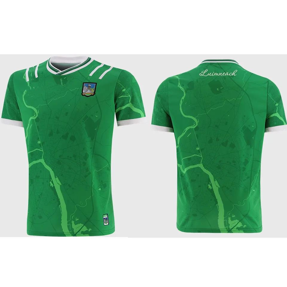 Nový 2025 GAA Jersey Limerick Home Alternative Brankár singlet Írsko Írsko dresy tričko s veľkosťou vesty S-3XL