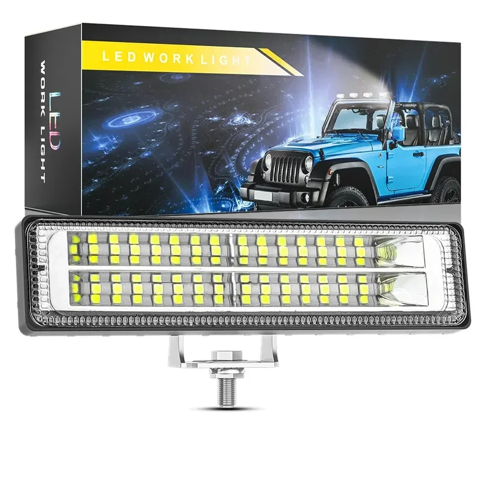 NOVÝ 28LED 84W Work Light Bar 9-80V povodňová lampa Hnačka hmla Offroad LED Work Auto pre Ford Toyota SUV 4WD LED lúče LED