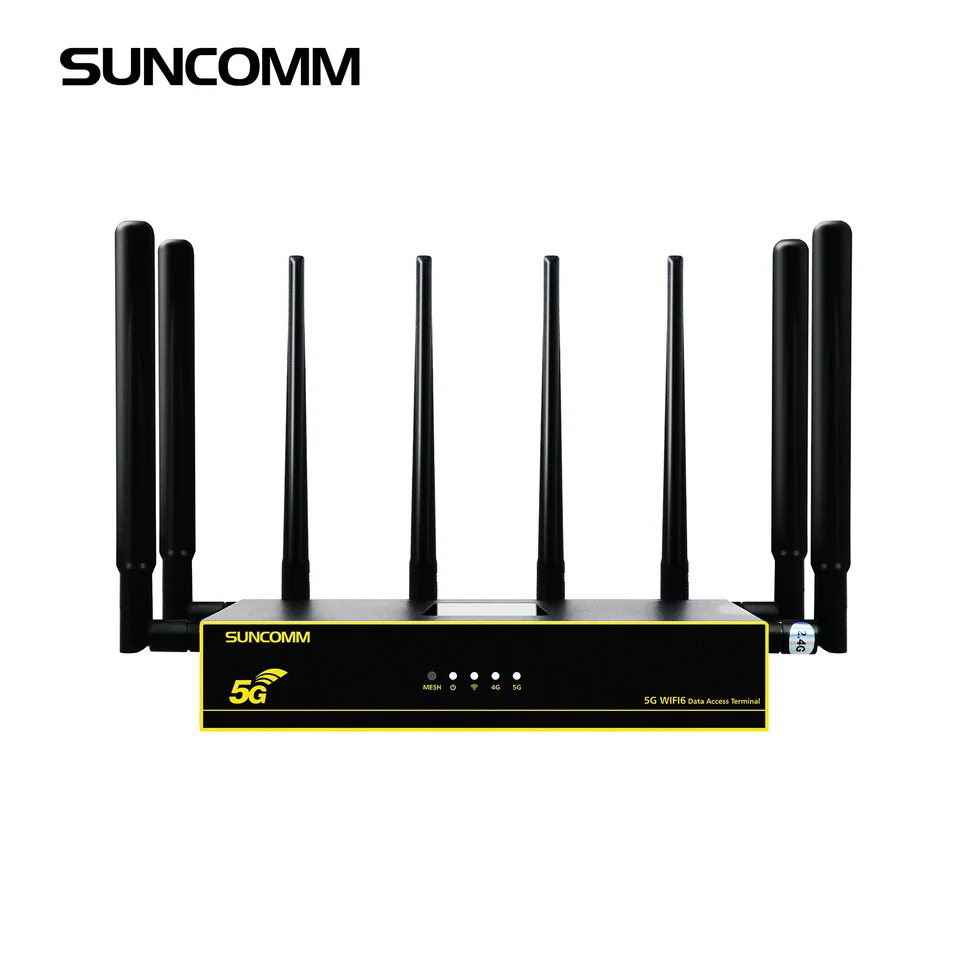 Nový 4G 5G CPE s slotom SIM karty WiFi 6 Mesh QoS PCI v TTL VPN Dual Band AC 1800 Mbps WiFi Router pre priemyselný dom 5G Router