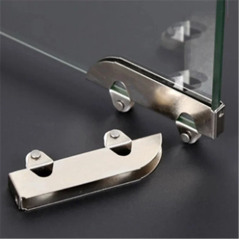 NOVÝ 4PC ZRAVENÝ SKLATNÝ Kĺzavý dverový kolies CLEPPLE Kladka sprchovací kút z nehrdzavejúcej ocele Mobile Counter Repair Part Časť