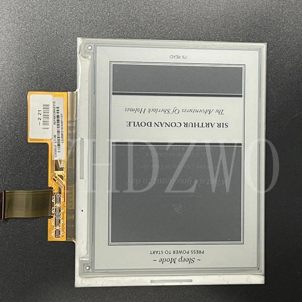 Nový 5 '' palcový ED050SC3 ED050SU3 Panel LCD Displej pre vreckovú knihu 515 Mini PB515 Doprava zdarma