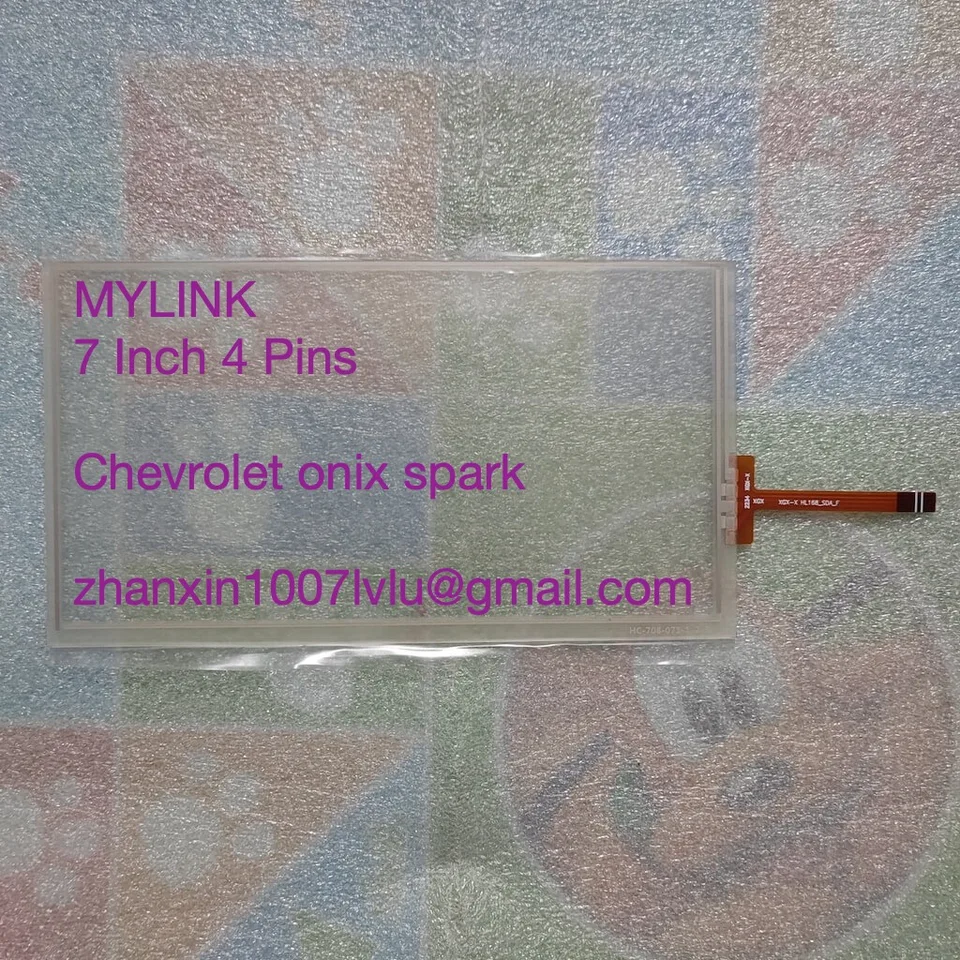 Nový 7 palcový 4-kolíkový dotykový obrazovka MyLink pre Chevrolet GMC Cruze LT Cobalt Sonic 2012-2016 CD CD Audio prehrávač navigácia Raido