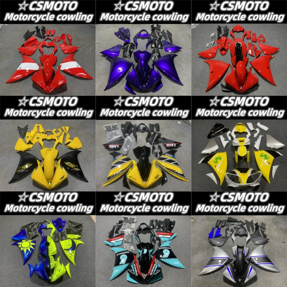 Nový ABS Fairing sa zmestí na motocykel Yamaha R1 2009 2010 2012 2012 2013 2014 R1 09 10 11 12 13 14