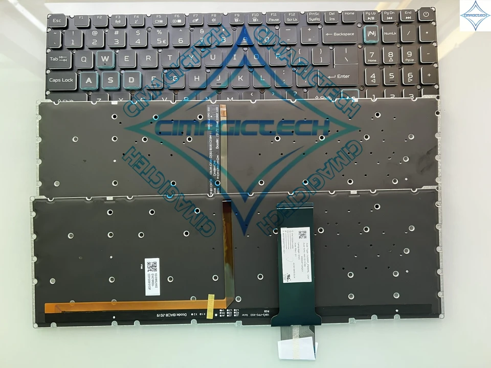 Nový americký anglický ruský podsudok pre Acer Nitro 5 AN515-54 AN515-43 AN515-44 AN517-51 AN517-52 AN517-54 AN715-51 Klávesnica Teclado
