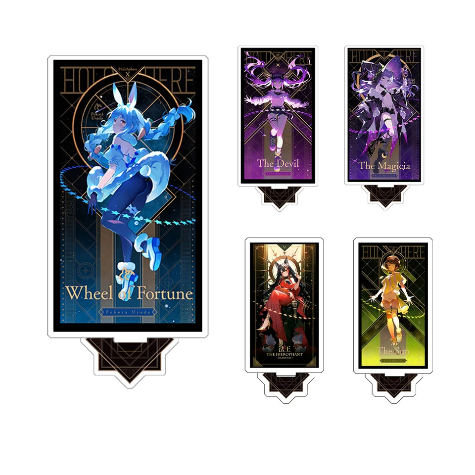 Nový anime hololive 15 cm Shirogane Noel Murasaki Shion USADA Pekora Houshou Marine Acryl Stand Displation Director Darček