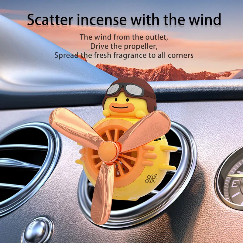 Nový automat aromaterapeutický automobil Creatívne darčeky automobilové doplnky Aromaterapeutické ozdoby Vrtávky (dávajte dve voňavé tablety)
