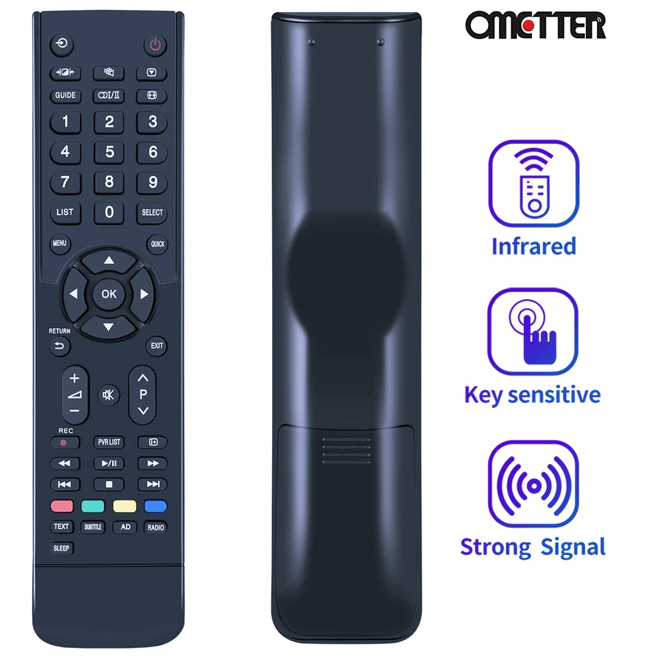 Nový CT-8067 pre diaľkové ovládanie TOSHIBA TV 32L3650 32L3656 55L3650 55L3656 43L3656