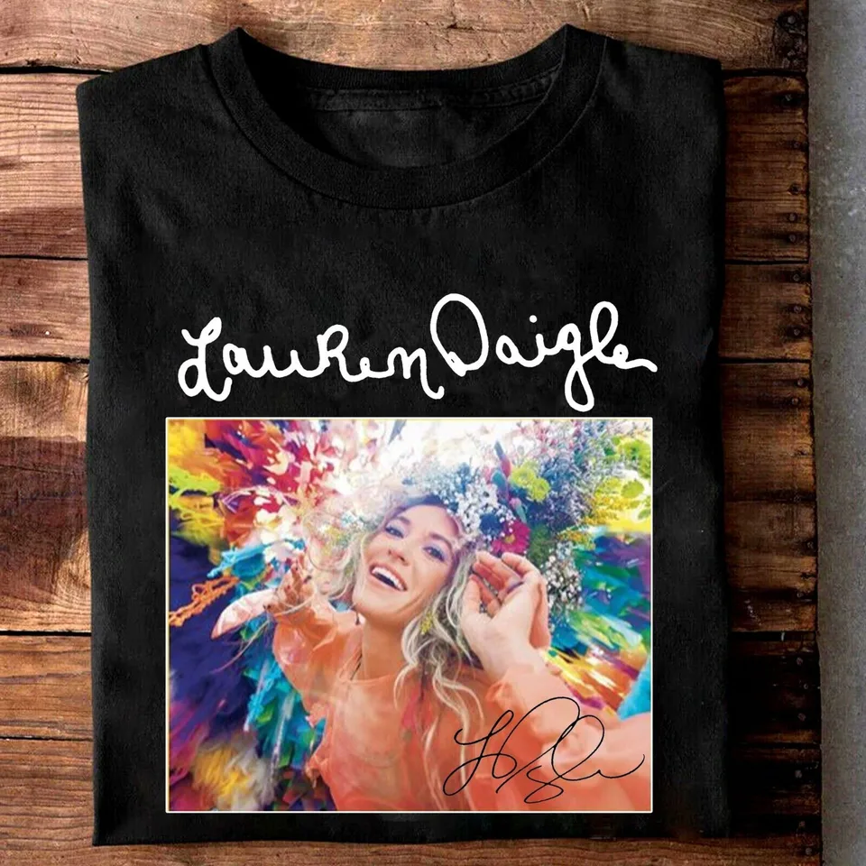 Nový darček Lauren Daigle pre fanúšikov čierny S-2345XL UNISEX THIREN TMB1291