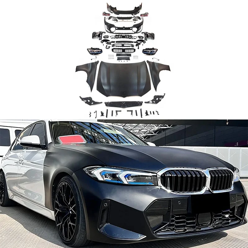 Nový dizajn 2013-2019y 3 Series F30 F35 Inovácia na 2023 G20 LCI Body Kit Facelift Automobily Automatické diely pre BMW 3S F30 F35