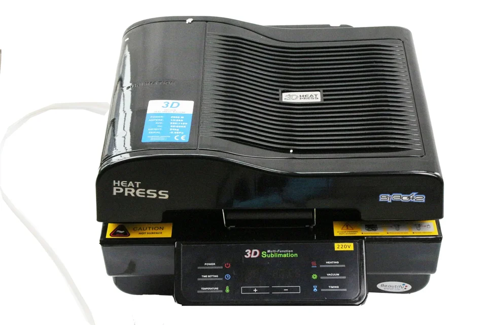 Nový dizajn 3D multifunkčný sublimácia Heat Press Stroj pre puzdro na hrnček 3D vákuum prenosu tepla 110V alebo 220V