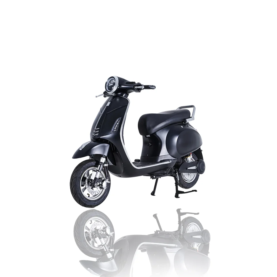 Nový dizajn dospelého elektrického mopedu Scooter Vysoko kvalitný odolný elektrický motocykel na predaj