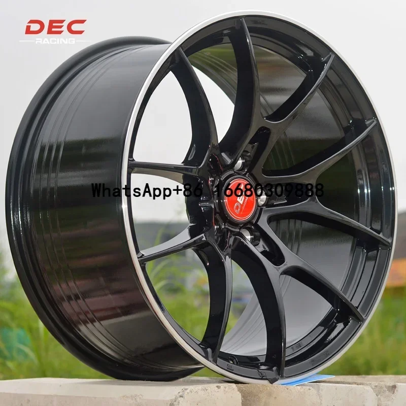 Nový dizajn G025 17 18 19 palcových vozidiel Repriaďovanie kolies 4x100 5x100 5x105 5x108 5x112 5x114.3 5x120 pre Golf Cruze Civic Modified