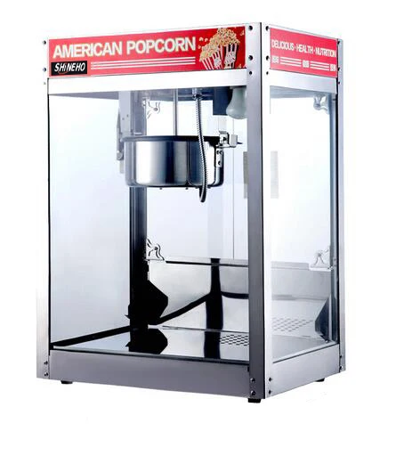 Nový dizajn komerčný vzduch Big Popping Professional popcorn náplňový stroj 16oz