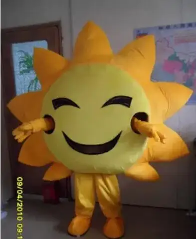 Nový dospelý Halloween postava slnka slnečnica vianočné šaty vianočné šaty celotelové rekvizity Mascot kostým
