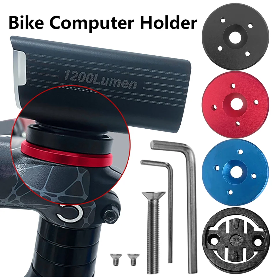 Nový držiak na bicykli MTB Road Bike Držiteľ STEM pre Garmin Bryton 28,6 mm Top Cap Bicycle Stopwatch GPS Schadometra Mount Držiak podpora