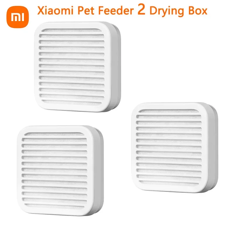 Nový EST Xiaomi Mijia Smart Pet Feeder 2 Sucing Box Set Set pripojený k inteligentnej pripomienke aplikácie Mijia pre Xiaomi Pet Feeder2 3ks