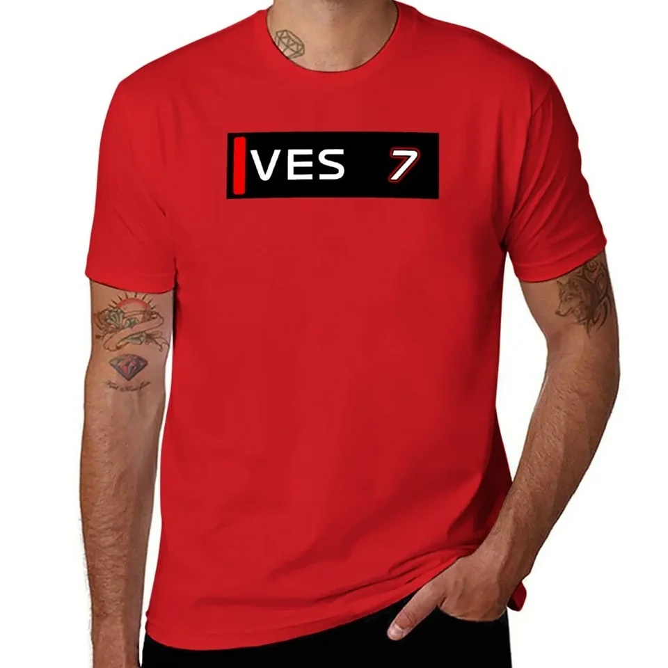 Nový Formula 2 2023 Frederik Vesti Prema číslo 7 TV TV Grafické tričko potné tričko Men tričko