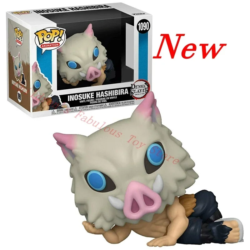 Nový Funko pop! Animation Demon Slayers Eiserely #1090 INOSUKE HASHIHIBIRA AKCIE ZBRADÁ ZBRAJA MODELOM Hračky pre deti darček
