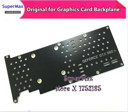 Nový GTX 980 TI GTX980 980TI GRAFICKÁ KARTA KARTA KARTA PLNÉ ZÁKLADNÉ GRAFICKÁ KARTA KARTA Voda chladiaci blok Zadný panel zadného panela