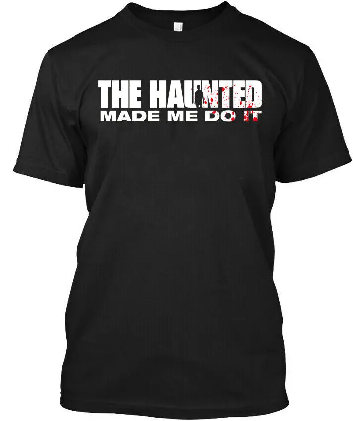 Nový Haunted ma prinútil robiť to švédska thrash hudobná skupina Vintage T tričko s 4xl