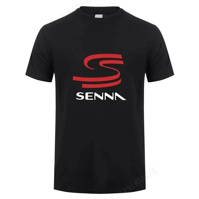 Nový hrdina Ayrton Senna T tričko Men s krátkym rukávom bavlnené tričká Funny Cool Man Tshirt letné mužov