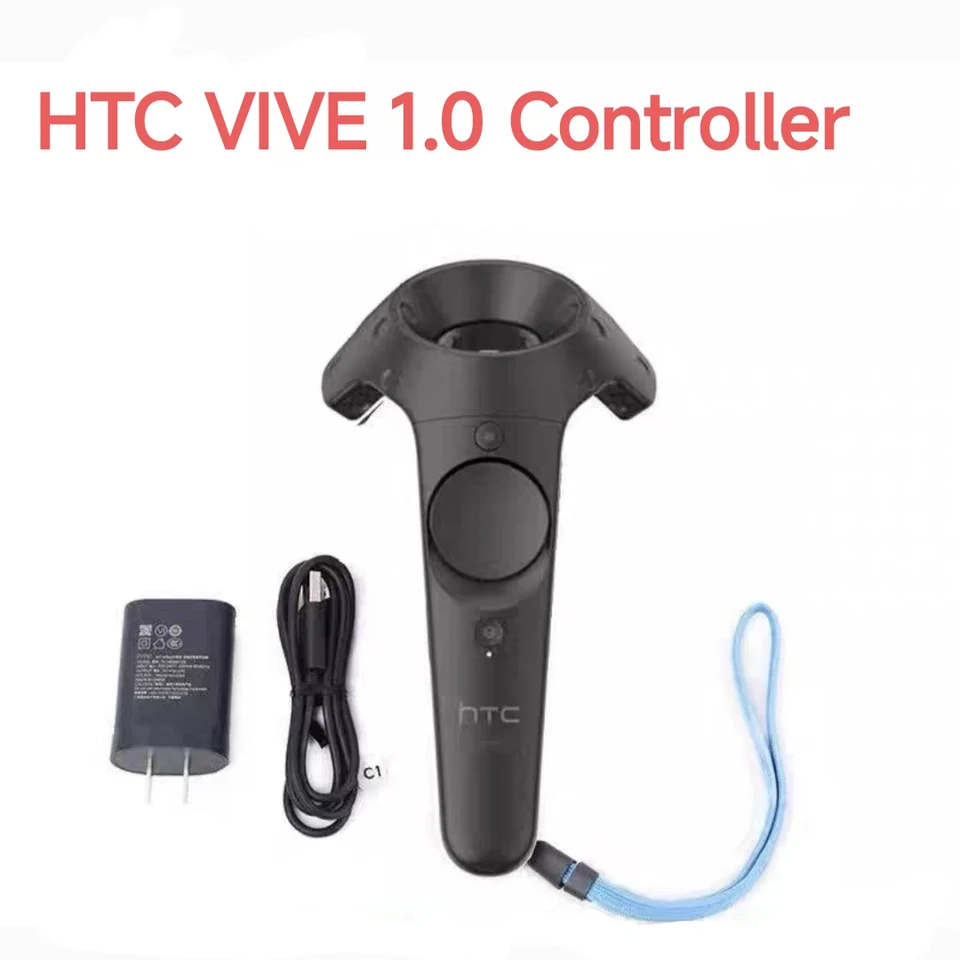 Nový HTC Vive VR Wireless Controller Wand+Nabíjačka nabíjačku+remienok Set pre príslušenstvo virtuálnej reality náhlavná súprava príslušenstvo