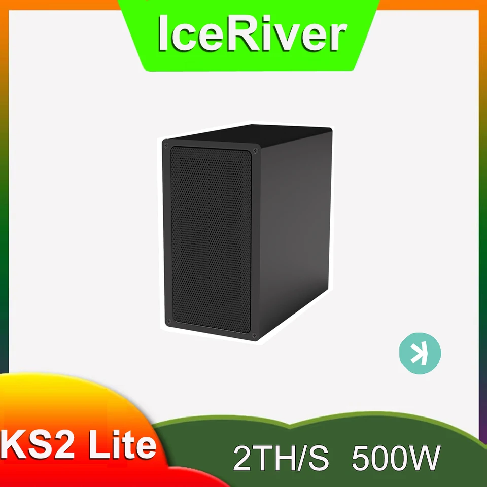 Nový Iceriver KS2 Lite 2th/s 500 W Miner Kaspa KS2 Lite Mining Mining Kaspa Mining Machine ASIC Miner 15.-30. október