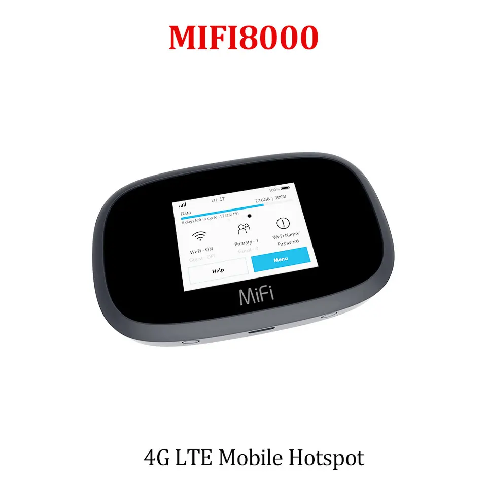 NOVÝ INSEEGO MIFI 8000 / MIFI8800 4G LTE CAT18 MOBILNÝ HOTSPOT Globálny mobilný wifi vreckový typ C 4400MHA batéria