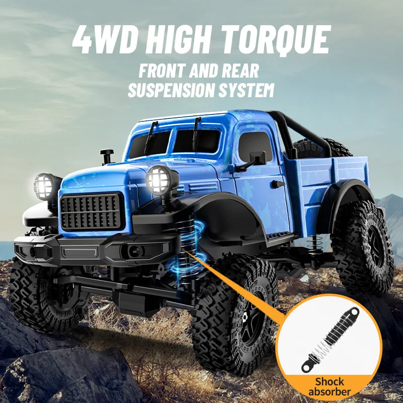 NOVÝ JJRC C8813 RC CAR CELNÉ ZAMESTNANIE KLADOVÉHO SPIKLY PICKUP MODEL 4WD VLASTNOSTI VÝKONNÉHO TONIE VYSOKÝ NA VLASTNOSTI